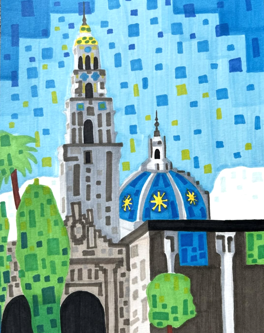 Balboa Park illustration
