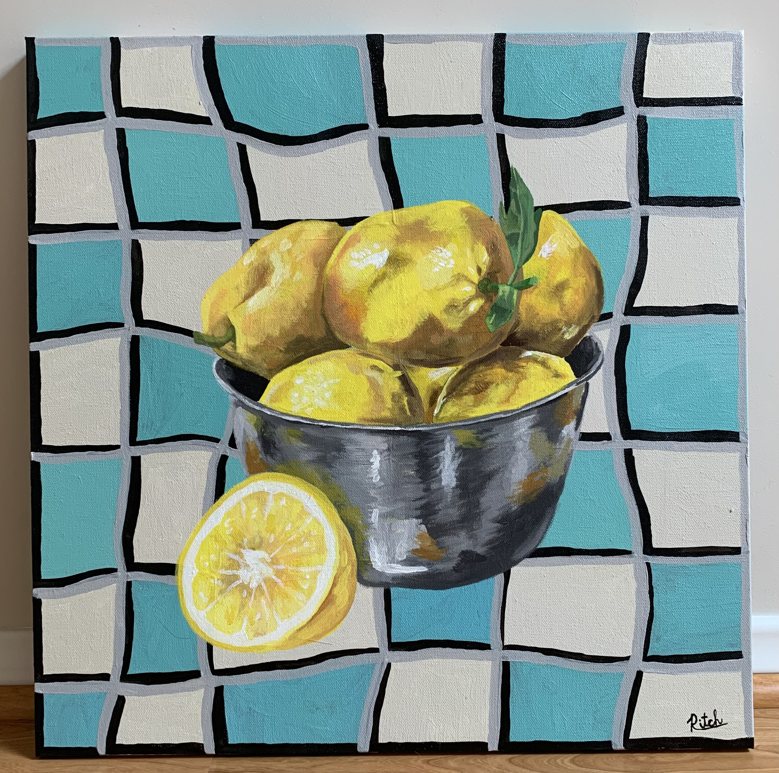 Lemons still life