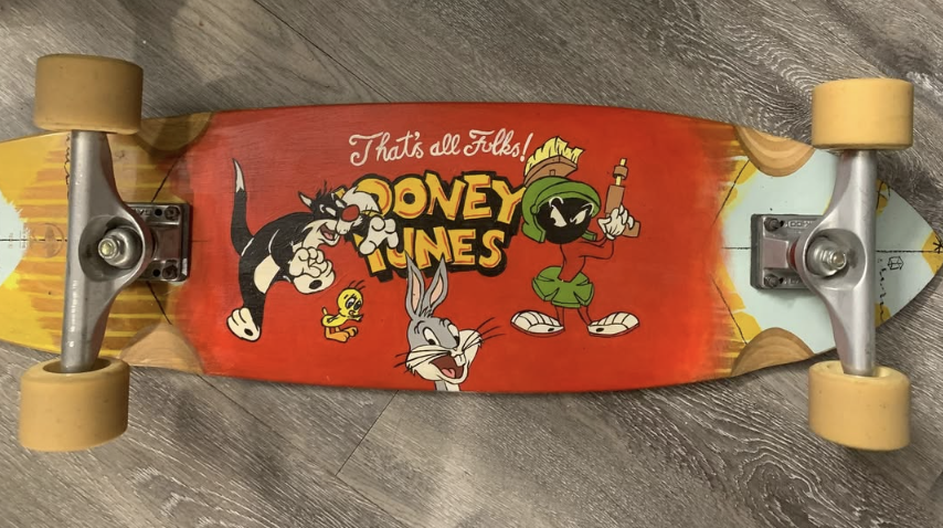 Skateboard illustration